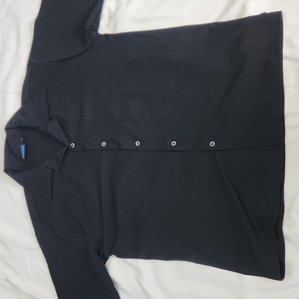 Hardcore Ribbed Short Sleeve Shirt (L)